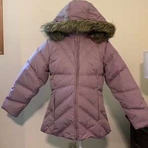 Girls Down Puffer Coat L